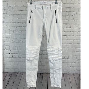 Hudson, White, Skinny Jeans,